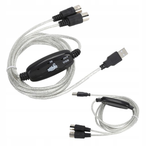 MIDI-кабель Конвертер адаптера MIDI-кабеля в USB