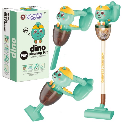 WOOPIE Interactive Dino Пылесос 3в1 с функцией всасывания Световой звук