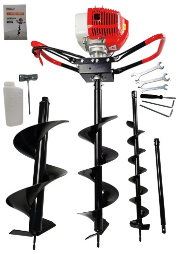 БУРА ДЛЯ ПОЧВЫ RITCH БЕНЗИНОВЫЙ Шнек FI 10/20/30 CM