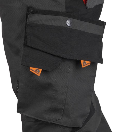МУЖСКИЕ РАБОЧИЕ БРЮКИ CANVAS CORDURA длиной до талии, прочные LH-NA-T YB размер 48