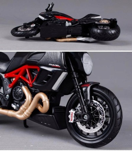 DUCATI Diavel Carbon d складной 1:12 Maisto 39196