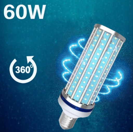Лампа UV-C LED лампа 60Вт 220В с дистанционным управлением