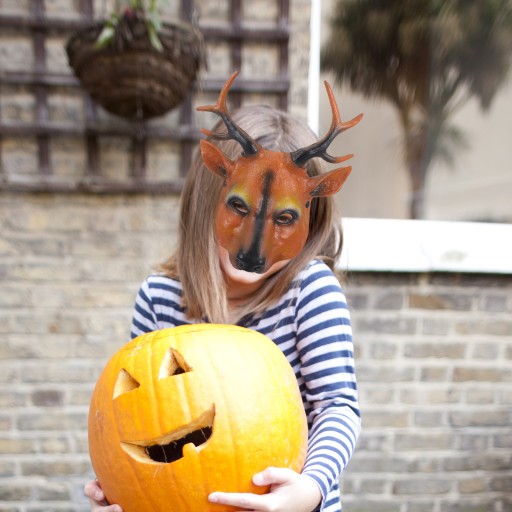 KOSTIUM NA HALLOWEEN MASKA NA PRZYJĘCIE ZWIERZĄT JELEN