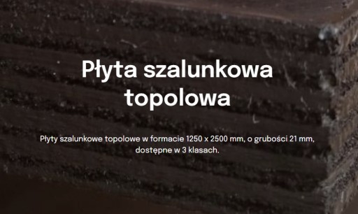Опалубка из клетчатого тополя Фанерная плита 21 мм