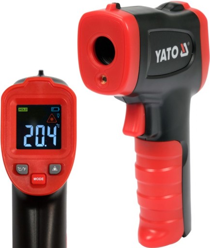 ПИРОМЕТР YATO ТЕРМОМЕТР -50C 600C YT-73200
