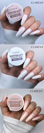НАБОР 2x геля для наращивания ногтей CLARESA 12 г