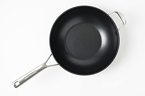 KITCHENAID Сковорода вок из кованого закаленного алюминия и керамики 30 см