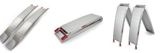 NAJAZDY SKŁADANE DO 680KG ALUMINIOWE ZESTAW 2 SZT