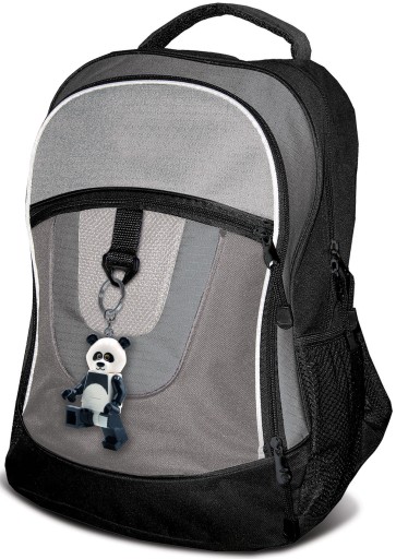 LEGO BRELOK LATARKA LED PANDA BRELOCZEK Z LATARKĄ