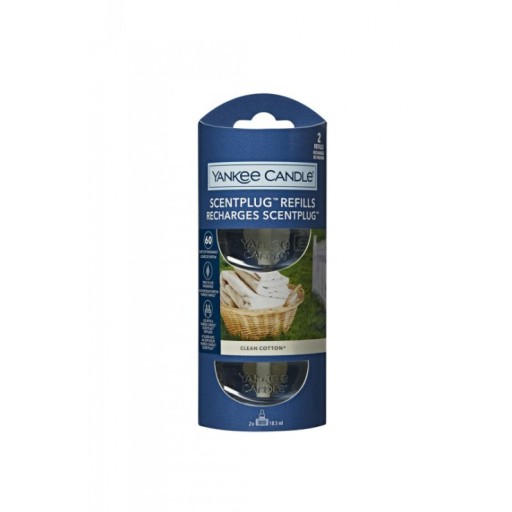 Сменный освежающий картридж Yankee Candle — чистый хлопок
