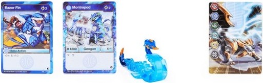 ФИГУРА БАКУГАН ГЕОГАН RISING AQUOS MONTRAPOD