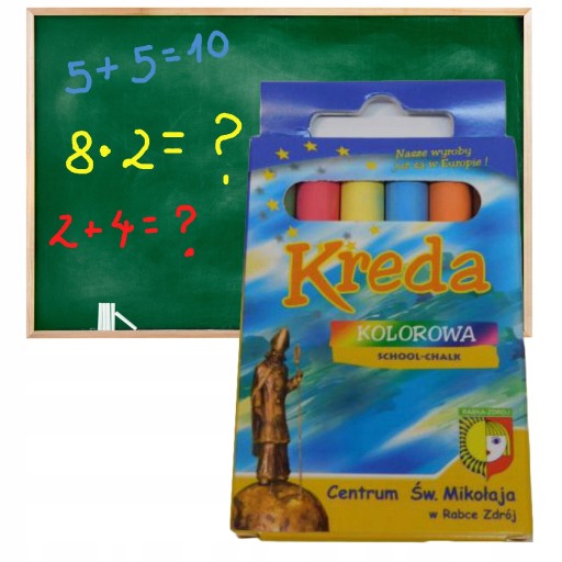 KREDA SZKOLNA BEZPYŁOWA