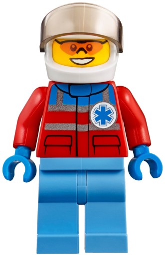 LEGO CITY 60179 Медицинский вертолет-доктор-пилот