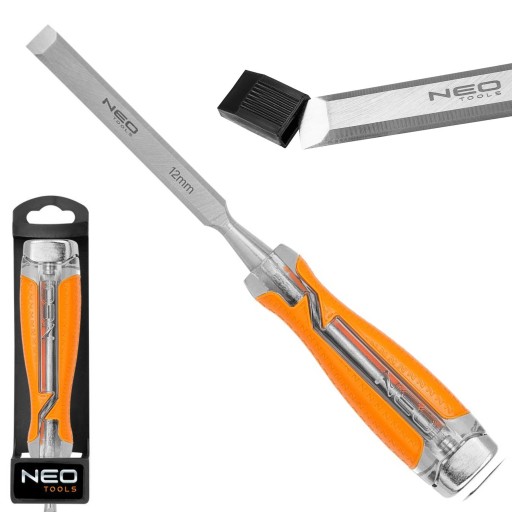 NEO 37-912 ДОЛОТО CRV 12 ММ РУКОЯТКА ДВУХКОМПОНЕНТНАЯ