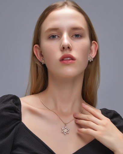 Серебряный набор, Звезды, Снежинки, Елка, Дед Мороз