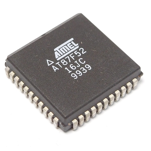 [5шт] AT87F52-16JC AT89S52 б/у