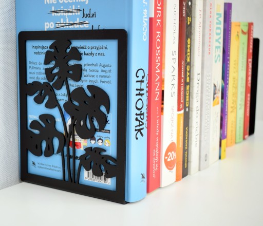 Подставка для книг Monstera Solid Metal Black