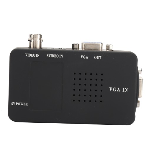 КОНВЕРТЕР ВИДЕОСИГНАЛА S-ВИДЕО BNC VGA В VGA