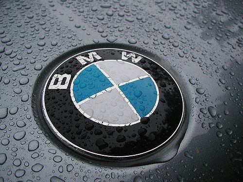 BMW E46 E90 Эмблема перед зад зад черная 82мм 74мм