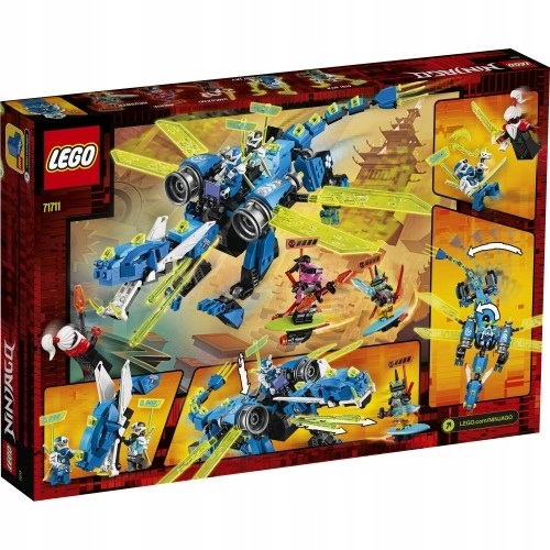 LEGO NINJAGO 71711 Кирпичи Кибердракон Джая