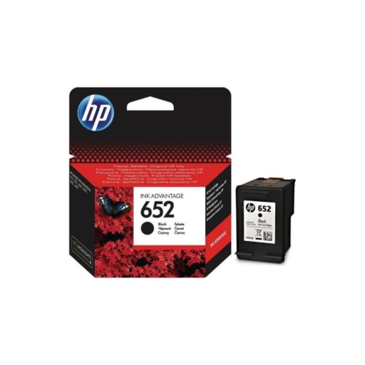 Комплект из 2 картриджей HP 652, оригинальные, черный + цветной