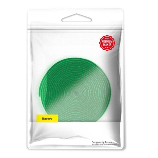 Лента-липучка, органайзер для кабеля Baseus Rainbow Circle Velcro Straps 3м