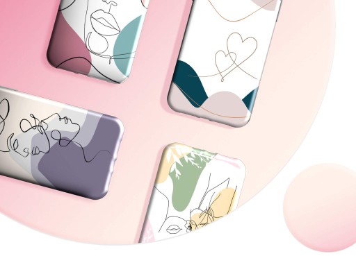 ETUI DO SAMSUNG GALAXY A33 5G WZORY CONTINUOUS LINE-ART KRESKA LINIE CASE