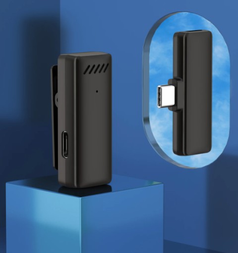 БЕСПРОВОДНОЙ МИКРОФОН LAVEL USB C ДЛЯ ANDROID IOS ПОТОКОВАЯ ПОТОКОВАЯ ПРЯМАЯ ВЛОГ