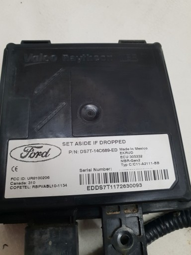 FORD MONDEO MK5 V 14-19 RADAR MODUŁ CZUJNIK MOCOWANIE TYŁ DS7T-14C689-ED