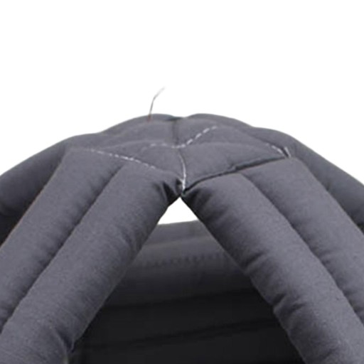 Soft Elder Head cap Elderly Youth Surgery Recovery Fall Protection Hat grey