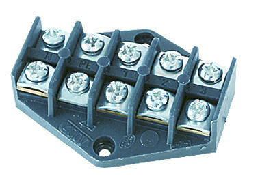 Płytka odgałęźna 5 x 4mm czarna ZPT5-4.0 83004007