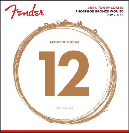 Акустические струны FENDER 860L Dura-tone 12–53
