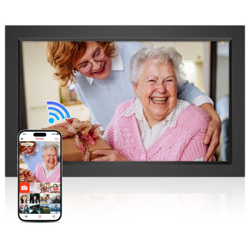 Цифровая фоторамка HDeye FRAMEO Wi-Fi 15,6 дюйма, 32 ГБ, высококачественная панель