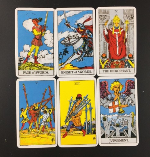 Набор классических карт Таро The Rider Tarot.