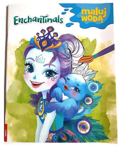 Раскраска Enchantimals «Краска с водой»