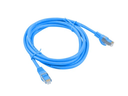 Kabel sieciowy LAN do internetu RJ45 FTP 1m GOLD