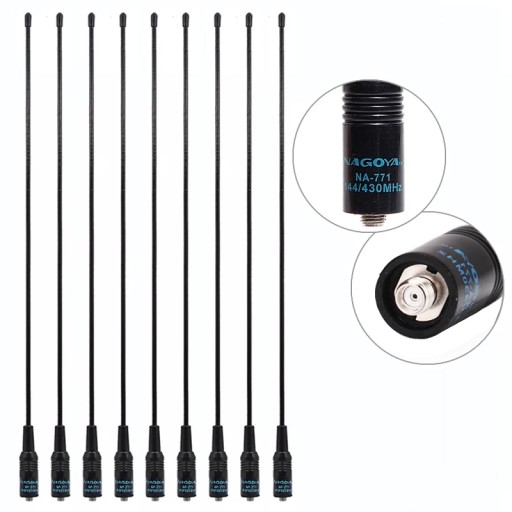 Nagoya NA-771 SMA-F Женская двухдиапазонная антенна VHF/UHF 144/430 МГц для