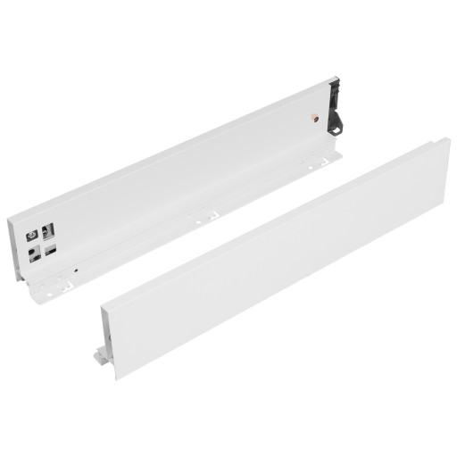 GTV AXIS PRO DRAWER LOW L400 H86 БЕЛЫЙ БЕСШУМНОЕ ЗАКРЫТИЕ ПОЛНОСТЬЮ ВЫДВИЖНОЕ 40 КГ