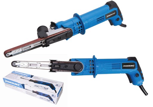 SILVERLINE PILNIK ELEKTRYCZNY TAŚMOWY SZLIFIERKA TAŚMOWA 260W 13x457mm