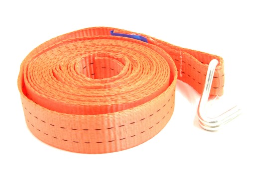 PAS TRANSPORTOWY Z NAPINACZEM 2T 6m 2000kg