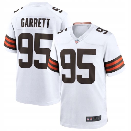 Джерси Cleveland Browns Myles Garrett Brown De Futebol Americano 2023