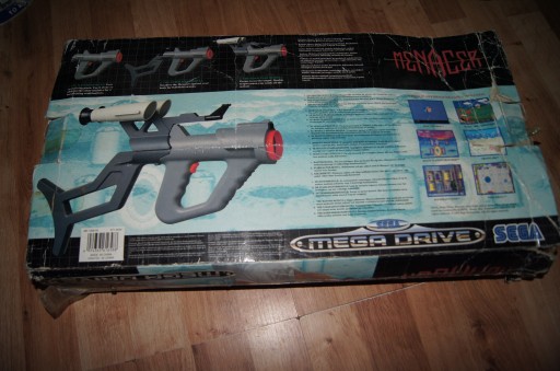 sega menacer пистолет для sega megadrive box