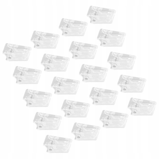 Imienne plakietki plakatowe Little Clip Tag 20 szt