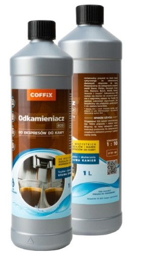 Средство для удаления накипи для кофемашин COFFIX ECO - 1 л УНИВЕРСАЛЬНЫЙ