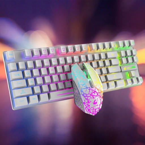 Беспроводная игровая система RGB белого цвета