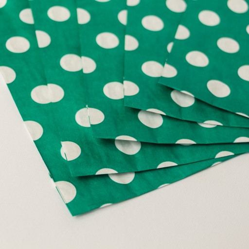 Подарочный пакет для конфет в горошек 17*3*23см 20st Soft Bags Mali