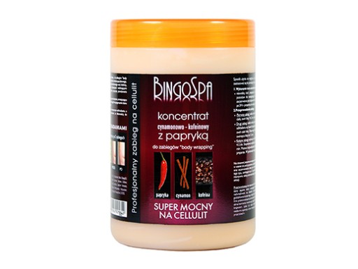 .BINGOSPA Крепчайший концентрат корицы и кофеина с перцем 1л.