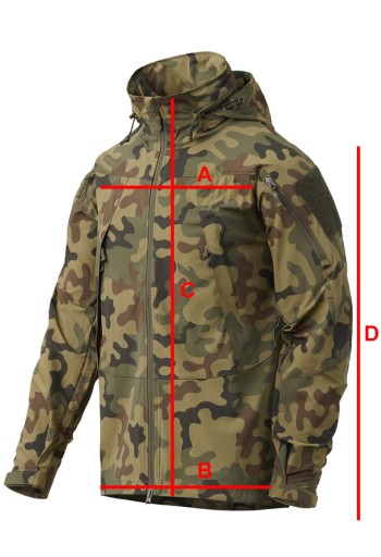 Helikon Trooper MK2 Storm Softshell Мужская куртка с капюшоном WZ.93 3XL