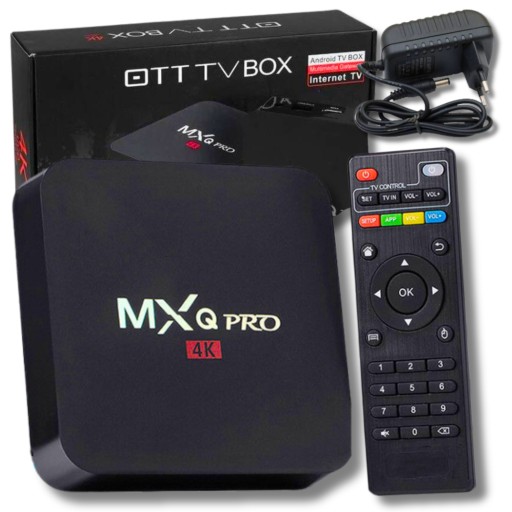 SMART TV BOX 8 ГБ NETFLIX 4K ДЕКОДЕР Android 7.1