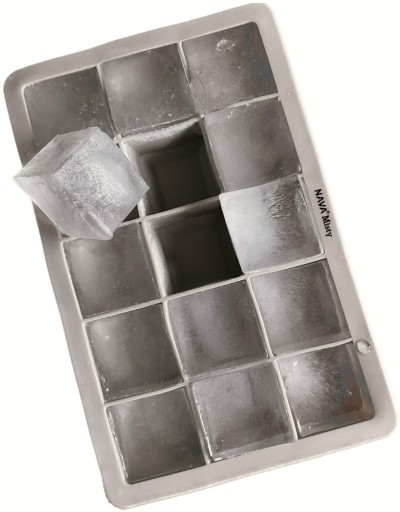 СИЛИКОНОВАЯ форма для больших кубиков льда CUBICAL Mold 3см FLEXIBLE HIT